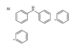 diphenylaluminum,diphenylphosphane Structure