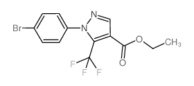 ethyl 1-(4-bromophenyl)-5-(trifluoromethyl)pyrazole-4-carboxylate picture