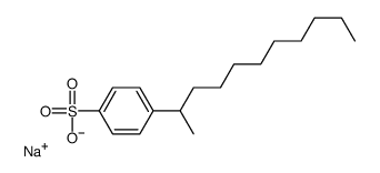 sodium,4-undecan-2-ylbenzenesulfonate结构式