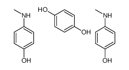 hydroquinone--4-(methylamino)phenol (1:2) Structure