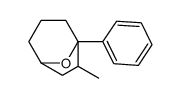6-methyl-5-phenyl-8-oxabicyclo[3.2.1]octane结构式