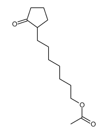 7-(2-oxocyclopentyl)heptyl acetate Structure