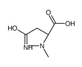 (2S)-4-amino-2-(dimethylamino)-4-oxobutanoic acid结构式