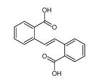 2-[2-(2-carboxyphenyl)ethenyl]benzoic acid结构式