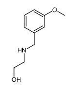 2-[(3-Methoxybenzyl)amino]ethanol structure