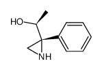 (RS)-1-((SR)-2-phenyl-aziridin-2-yl)-ethanol Structure