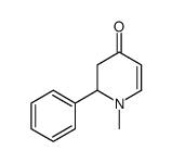 1-methyl-2-phenyl-2,3-dihydropyridin-4-one结构式