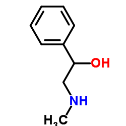 α-(甲基氨基甲基)苄醇结构式
