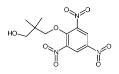 1-(2,2-dimethyl-3-hydroxypropoxy)-2,4,6-trinitrobenzene结构式