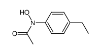 N-(4-ethylphenyl)-N-hydroxyacetamide Structure