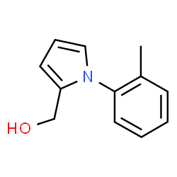 1-(2-METHYLPHENYL)-1H-PYRROLE-2-METHANOL Structure