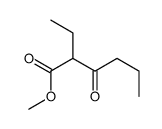 methyl 2-ethyl-3-oxohexanoate结构式