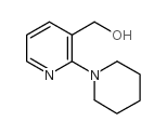 (2-(哌啶-1-基)吡啶-3-基)甲醇结构式