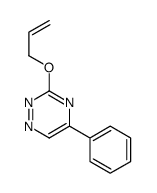 5-phenyl-3-prop-2-enoxy-1,2,4-triazine Structure