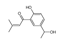 2-senecionyl-4-(1-hydroxyethyl)-phenol结构式