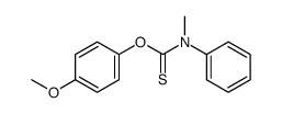 O-(4-methoxyphenyl) N-methyl-N-phenyl thiocarbamate Structure