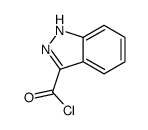 1H-Indazole-3-carbonyl chloride结构式