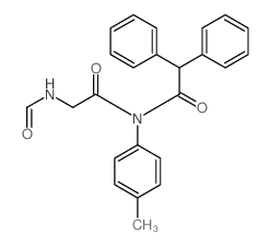 Benzeneacetamide,N-[2-(formylamino)acetyl]-N-(4-methylphenyl)-a-phenyl- picture