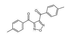 [4-(4-methylbenzoyl)-1,2,5-oxadiazol-3-yl]-(4-methylphenyl)methanone Structure