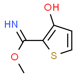 2-Thiophenecarboximidic acid, 3-hydroxy-, methyl ester (9CI) Structure