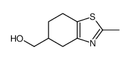 4,5,6,7-tetrahydro-2-methylbenzothiazole-5-methanol结构式