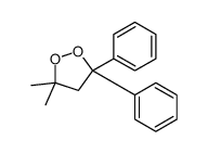 3,3-dimethyl-5,5-diphenyldioxolane Structure