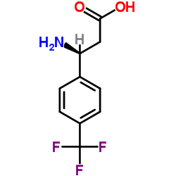 (S)-3-氨基-3-(4-三氟甲基苯基)丙酸图片