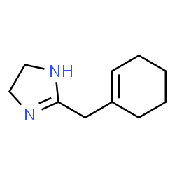 1H-Imidazole,2-(1-cyclohexen-1-ylmethyl)-4,5-dihydro-结构式