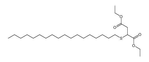octadecylmercapto-succinic acid diethyl ester结构式