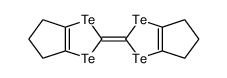 hexamethylenetetratellurafulvalene structure