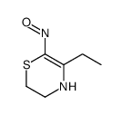 5-ethyl-6-nitroso-3,4-dihydro-2H-1,4-thiazine结构式