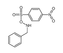 (benzylamino) 4-nitrobenzenesulfonate结构式