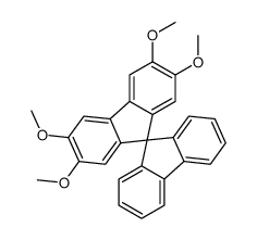 2',3',6',7'-tetramethoxy-9,9'-spirobi[fluorene] Structure