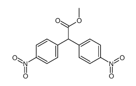 methyl 2,2-bis(4-nitrophenyl)ethanoate Structure