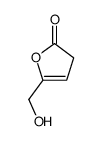 4-hydroxymethyl-3-buten-4-olide Structure
