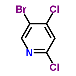 5-Bromo-2,4-dichloropyridine structure