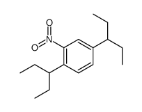 2-nitro-1,4-di(pentan-3-yl)benzene结构式