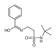 N-[2-(tert-butylsulfamoyl)ethyl]benzamide Structure