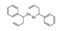 1-(1-phenylbut-3-enyldiselanyl)but-3-enylbenzene Structure