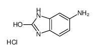 5-amino-1,3-dihydrobenzimidazol-2-one,hydrochloride Structure