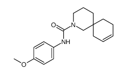 N-(4-methoxyphenyl)-2-azaspiro[5.5]undec-9-ene-2-carboxamide Structure