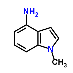 4-氨基-N-甲基吲哚结构式