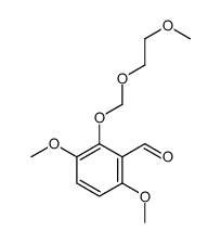 3,6-dimethoxy-2-(2-methoxyethoxymethoxy)benzaldehyde结构式