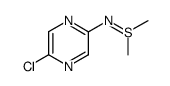 S,S-dimethyl-N-(5-chloropyrazin-2-yl)sulfilimine Structure