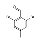 2,6-Dibromo-4-methylbenzaldehyde Structure