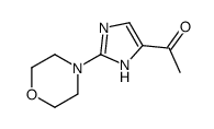 1-(2-morpholin-4-yl-1H-imidazol-5-yl)ethanone结构式