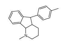 (4aR,5S,9bR)-1-methyl-5-(4-methylphenyl)-2,3,4,4a,5,9b-hexahydroindeno[1,2-b]pyridine结构式