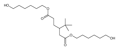 bis(6-hydroxyhexyl) 3-tert-butylhexanedioate Structure