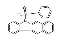 5-(benzenesulfonyl)benzo[b]carbazole结构式