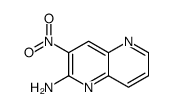 3-nitro-1,5-naphthyridin-2-amine Structure